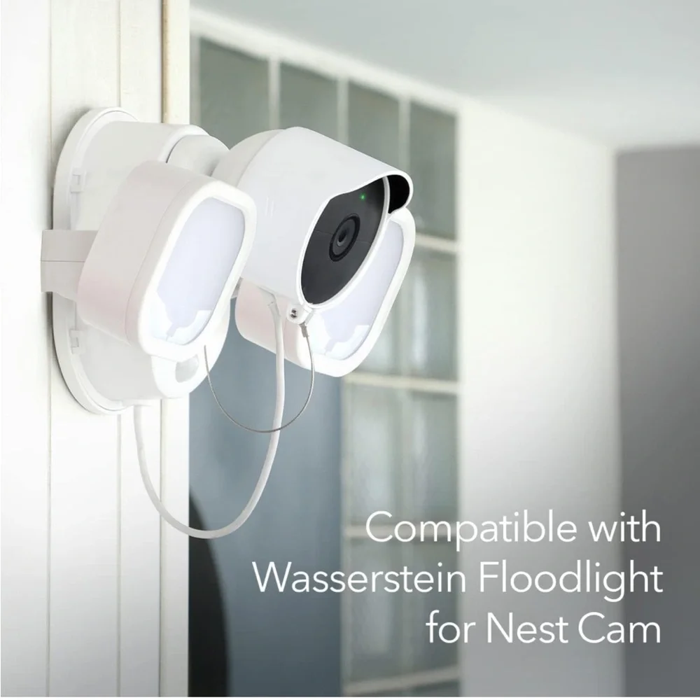 Wasserstein Anti-Theft Mount for Google Nest Cam Outdoor or Indoor 2 pac…